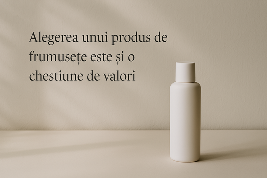 A alege un produs de înfrumusețare înseamnă, în același timp, a alege în acord cu valorile tale.
