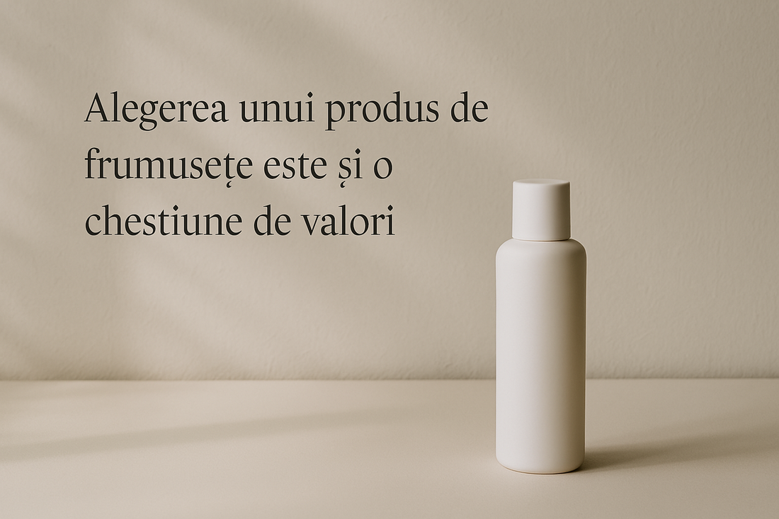 A alege un produs de înfrumusețare înseamnă, în același timp, a alege în acord cu valorile tale.